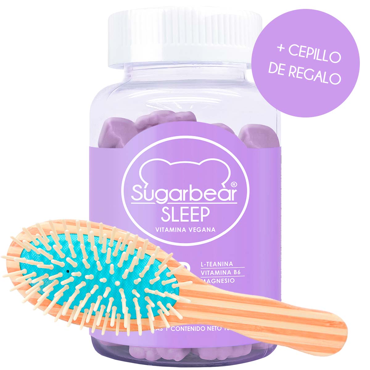 SugarBear Sleep + Cepillo de Bamboo de regalo